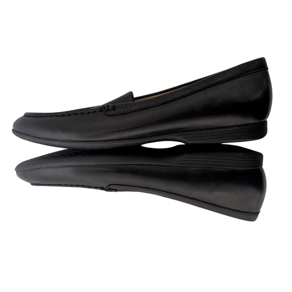 Dansko Womens Lorri Black Tumbled Leather Loafers 2043500200 Size 8 - Picture 8 of 9